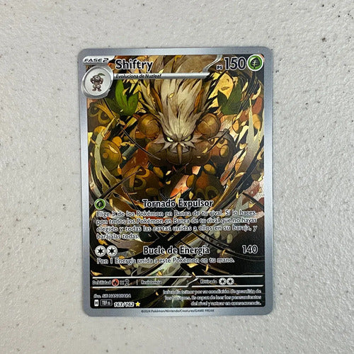 Español Shiftry Illustration Rare Tempora Cartas Pokemon Tcg Shiftry Illustration Rare Español