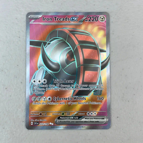 Mint Iron Treads Ex Full Art Scarlet Viol Cartas Pokemon Tcg Iron Treads Ex Inglés