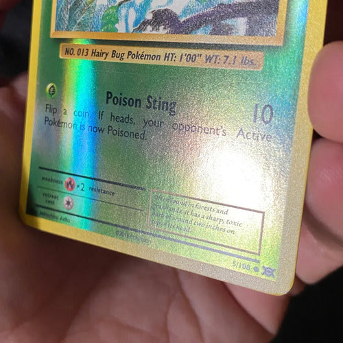 Lightly Played Weedle Reverse Evolutions Cartas Pokemon Tcg Weedle Inglés