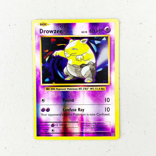 Near Mint Drowzee Reverse Evolutions Cartas Pokemon Tcg Drowzee Inglés