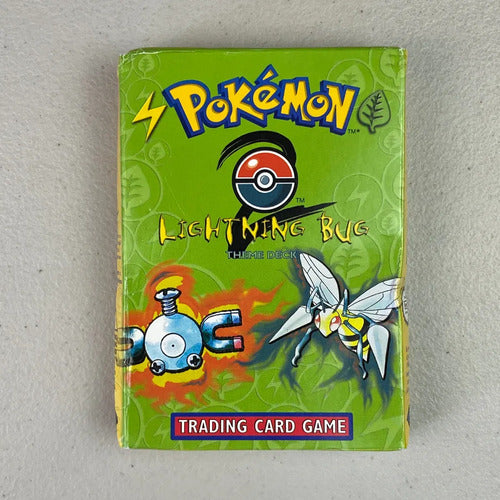 Caja Lightning Bug Theme Deck Base Set Cartas Pokemon Tcg Caja Caja Lightning Bug Theme Deck Base Set Inglés