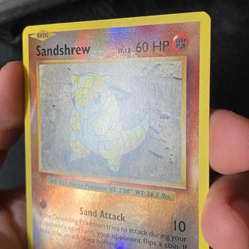 Lp Sandsdrew Reverse Evolutions Cartas Pokemon Tcg Sandsdrew Inglés