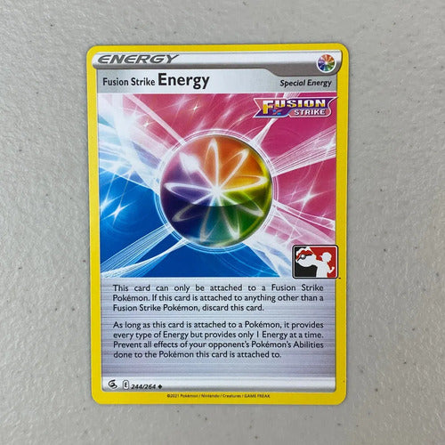 Near Mint Fusion Strike Prize Pack Series Cartas Pokemon Tcg Fusion Strike Energy Inglés