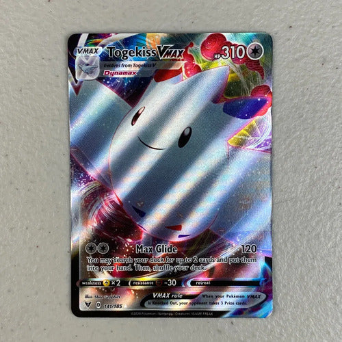 Gem Mint Togekiss Vmax Vivid Voltage Cartas Pokemon Tcg Togekiss Vmax Inglés