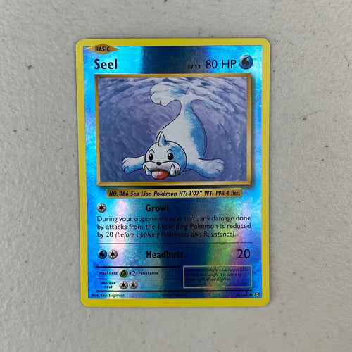 Mint Seel Reverse Evolutions Cartas Pokemon Tcg Seel Inglés