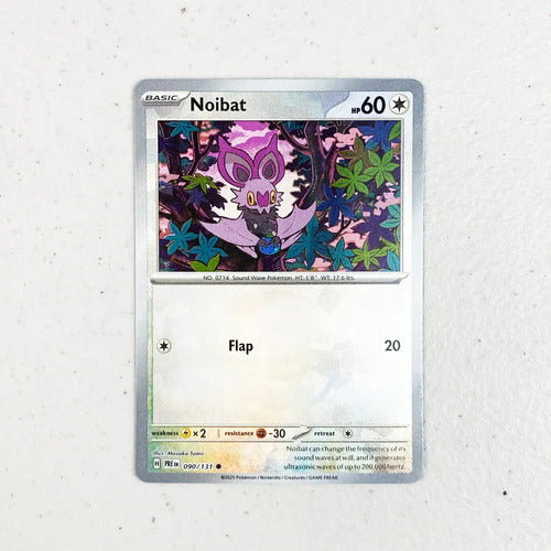 Poke Ball Noibat Prismatic Evolution Pokemon Tcg Noibat Inglés