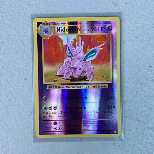 Near Mint Nidorino Reverse Evolutions Xy Cartas Pokemon Tcg Nidorino Inglés