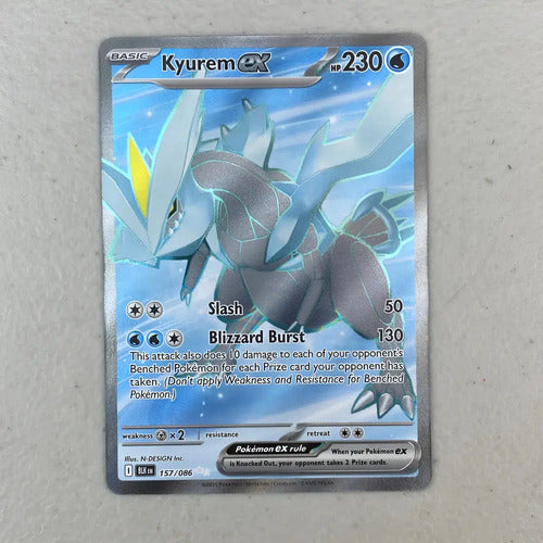 Gem Mint Kyurem Ex Full Art Black Bolt Cartas Pokemon Tcg Kyurem Ex Inglés