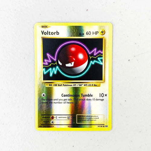 Near Mint Voltorb Reverse Evolutions Cartas Pokemon Tcg Voltorb Inglés