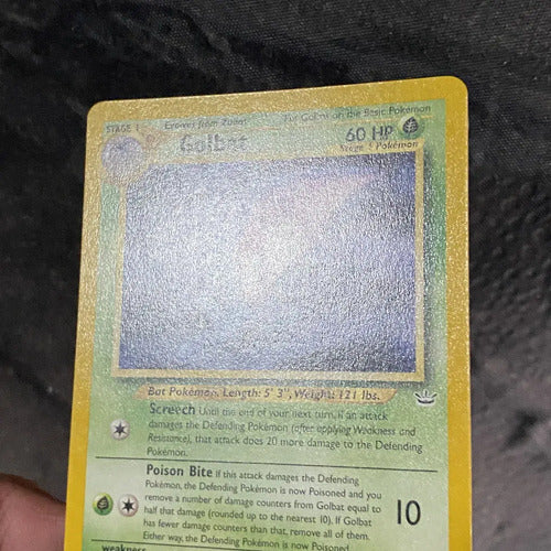 Nm Golbat Neo Revelation Cartas Tcg Pokemon Vintage Golbat Inglés
