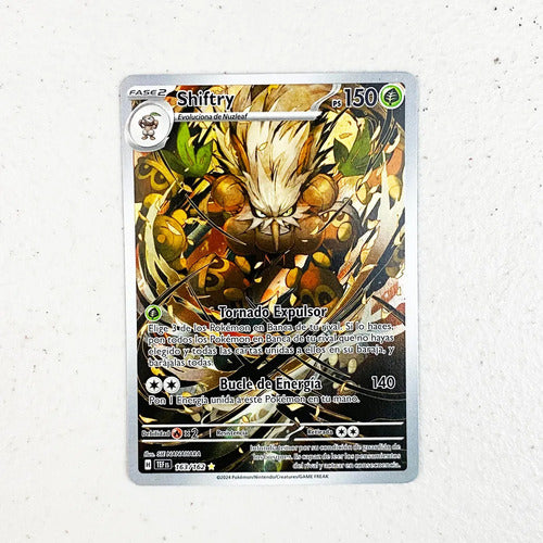 Español Shiftry Illustration Rare Tempora Cartas Pokemon Tcg Shiftry Illustration Rare Español