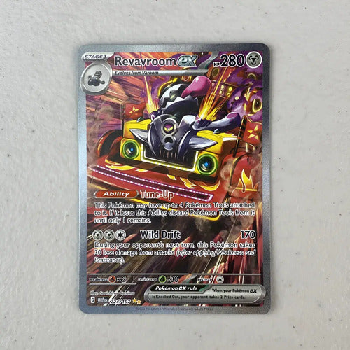 Nm Revavroom Special Illustration Rare Cartas Tcg Pokemon Revavroom Ex Inglés