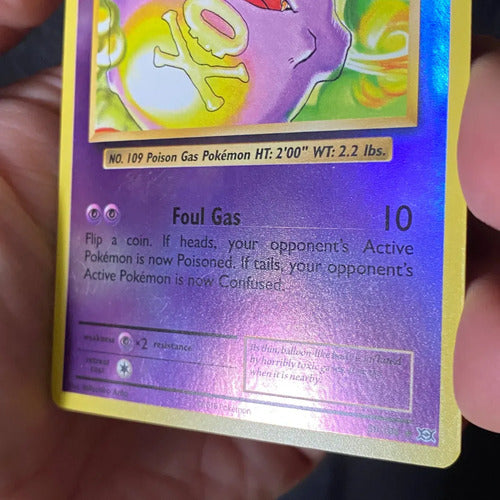 Near Mint Koffing Reverse Evolutions Cartas Pokemon Tcg Koffing Inglés