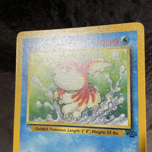 Near Mint Goldeen Jungle Cartas Tcg Pokemon Vintage Goldeen Inglés