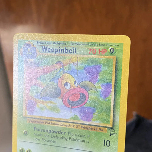 Near Mint Weepinbell Base Set 2 Cartas Pokemon Tcg Vintage Weepinbell Inglés