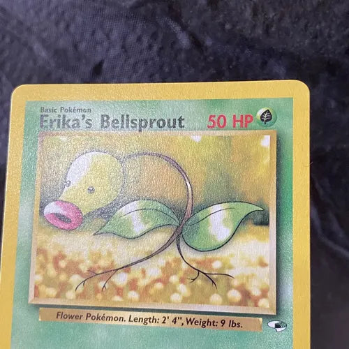 Nm Erikas Bellsporut Gym Challenge Cartas Tcg Pokemon Erikas Bellsprout Inglés