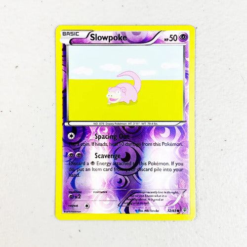 Mint Slowpoke Reverse Generations Cartas Pokemon Tcg Slowpoke Inglés