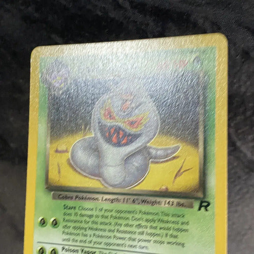 Nm Dark Arbok Team Rocket Cartas Tcg Pokemon Vintage Dark Arbok Inglés