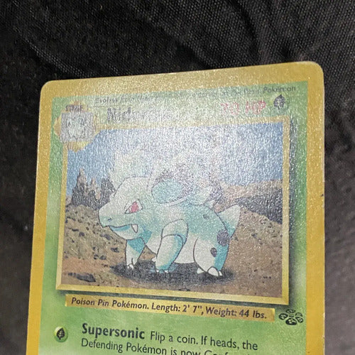 Hp Nidorina Jungle Cartas Tcg Pokemon Vintage Nidorina Inglés