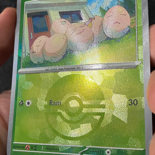 Poke Ball Exeggcute Prismatic Evolution Pokemon Tcg Exeggcute Inglés
