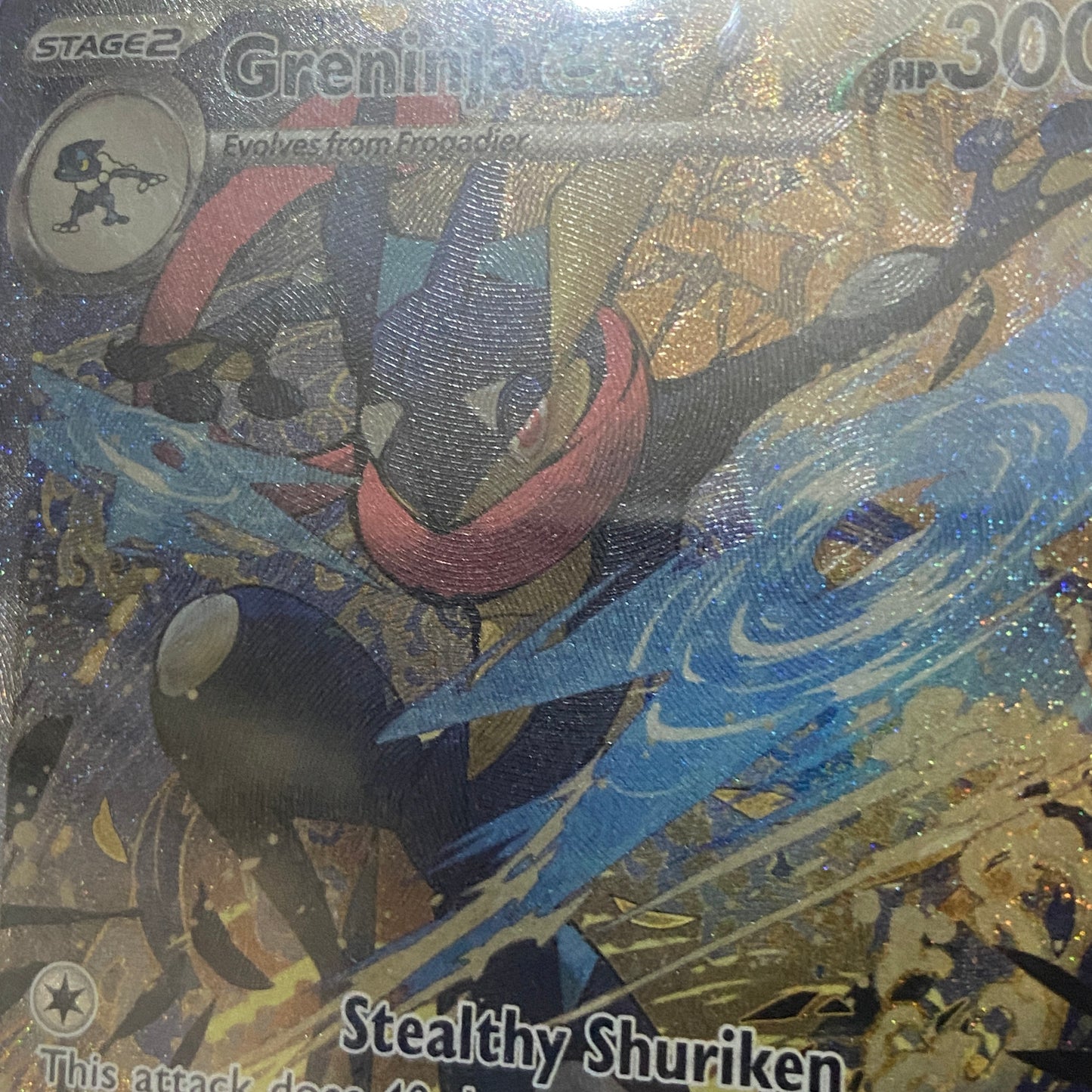 PSA 9 Greninja EX Promo Shrouded Fable Collection box