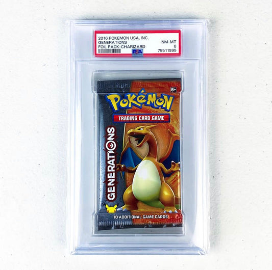 PSA 8 Generations Booster Pack - Charizard