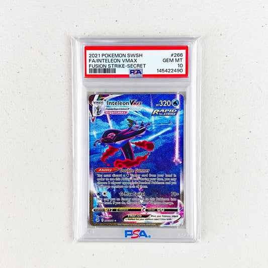PSA 10 Inteleon VMAX Alternate Art Chilling Reign