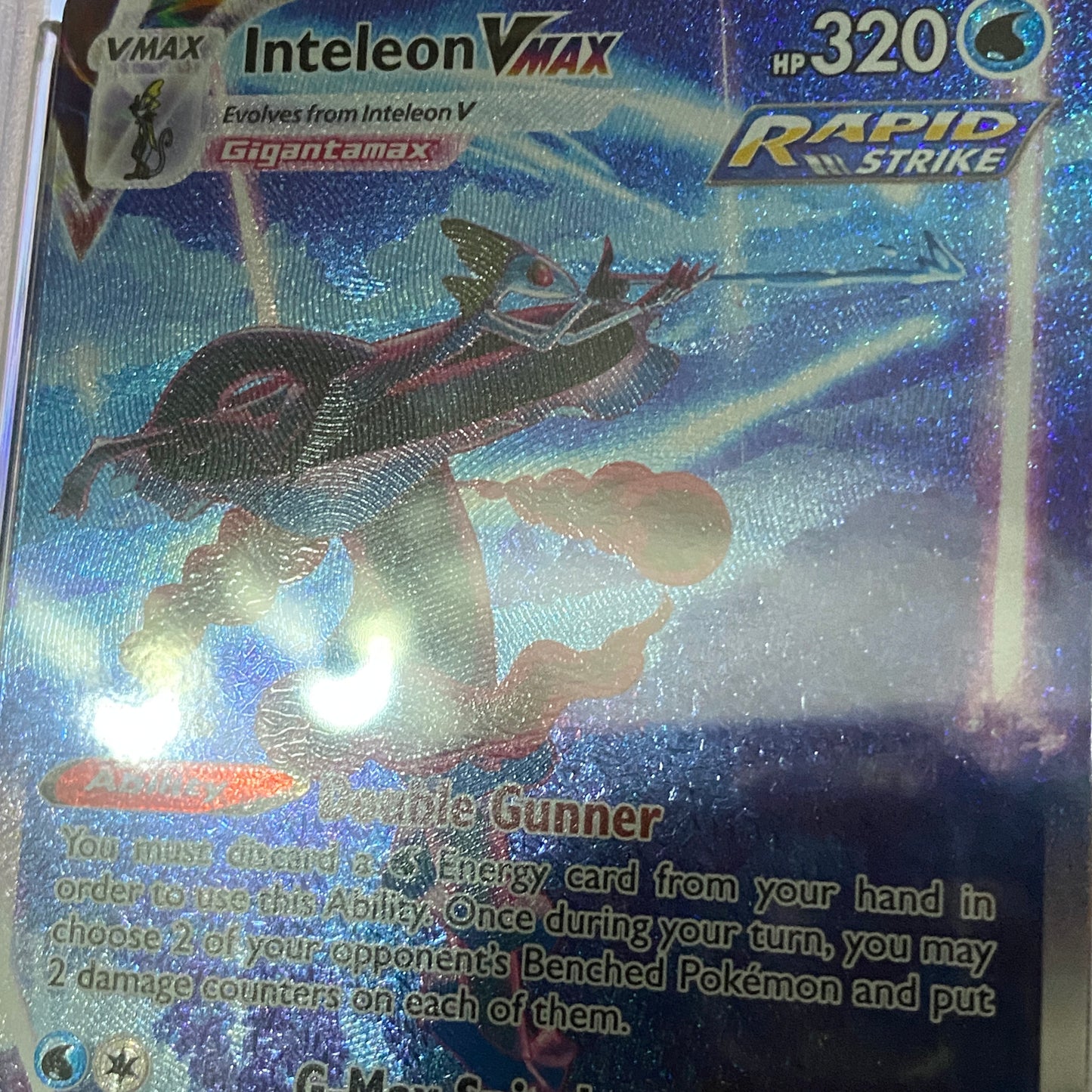 PSA 10 Inteleon VMAX Alternate Art Chilling Reign
