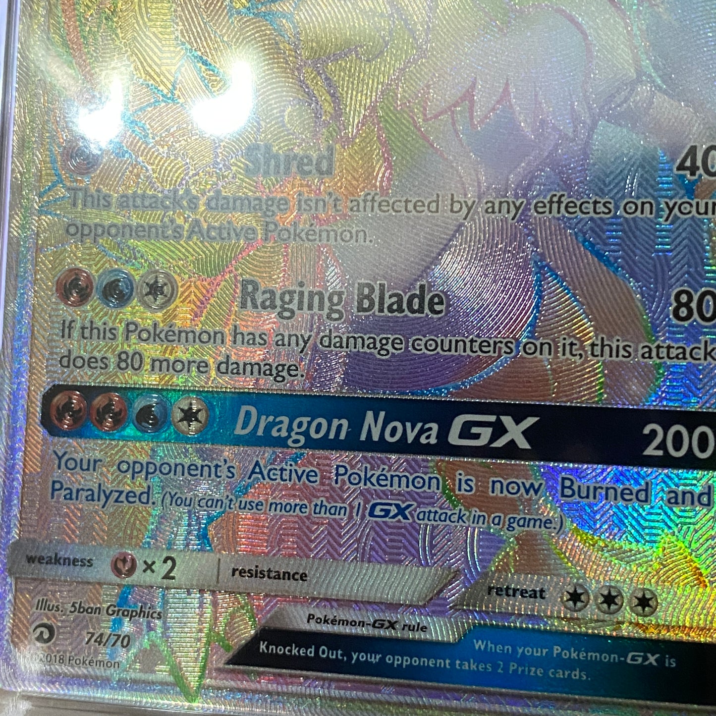 PSA 10 White Kyurem GX Dragon Majesty