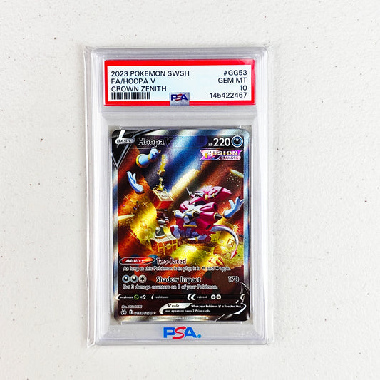 PSA 10 Hoopa V Crown Zenith Alternate Art