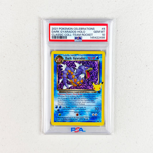 PSA 10 Dark Gyarados Celebrations Classic Collection