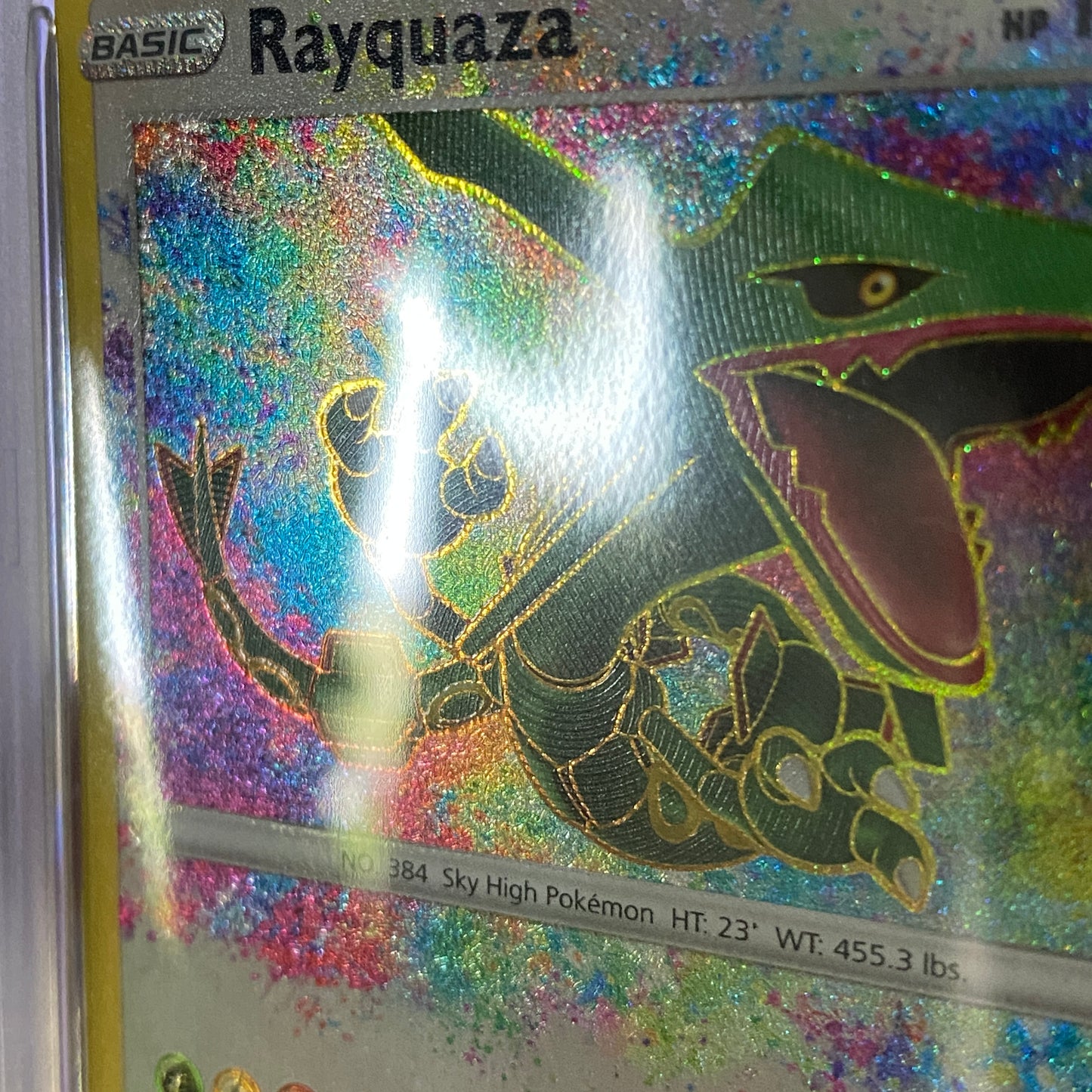 PSA 9 Rayquaza Amazing Rare Vivid Voltage