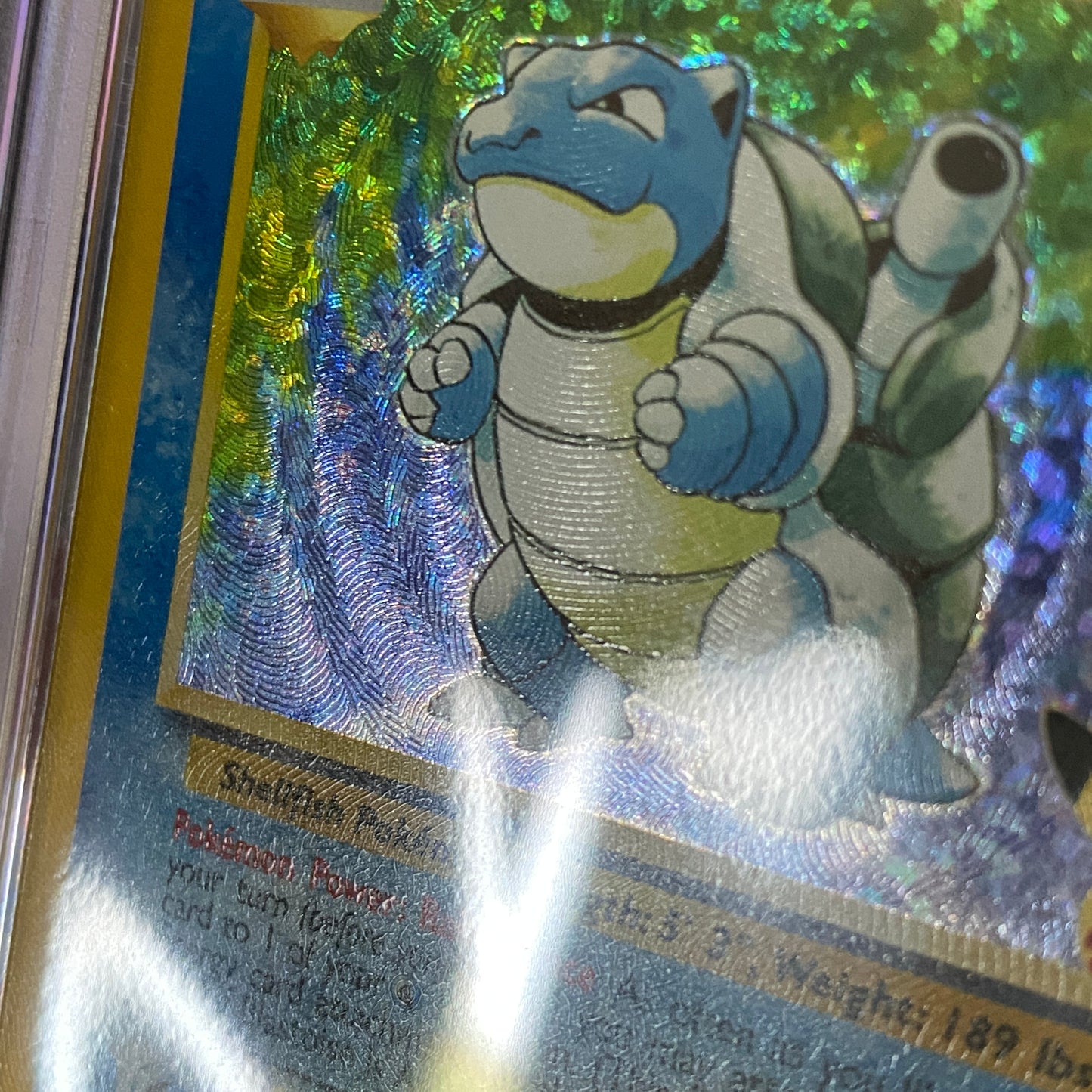 PSA 9 Blastoise Celebrations Classic Collection (arte de base set)