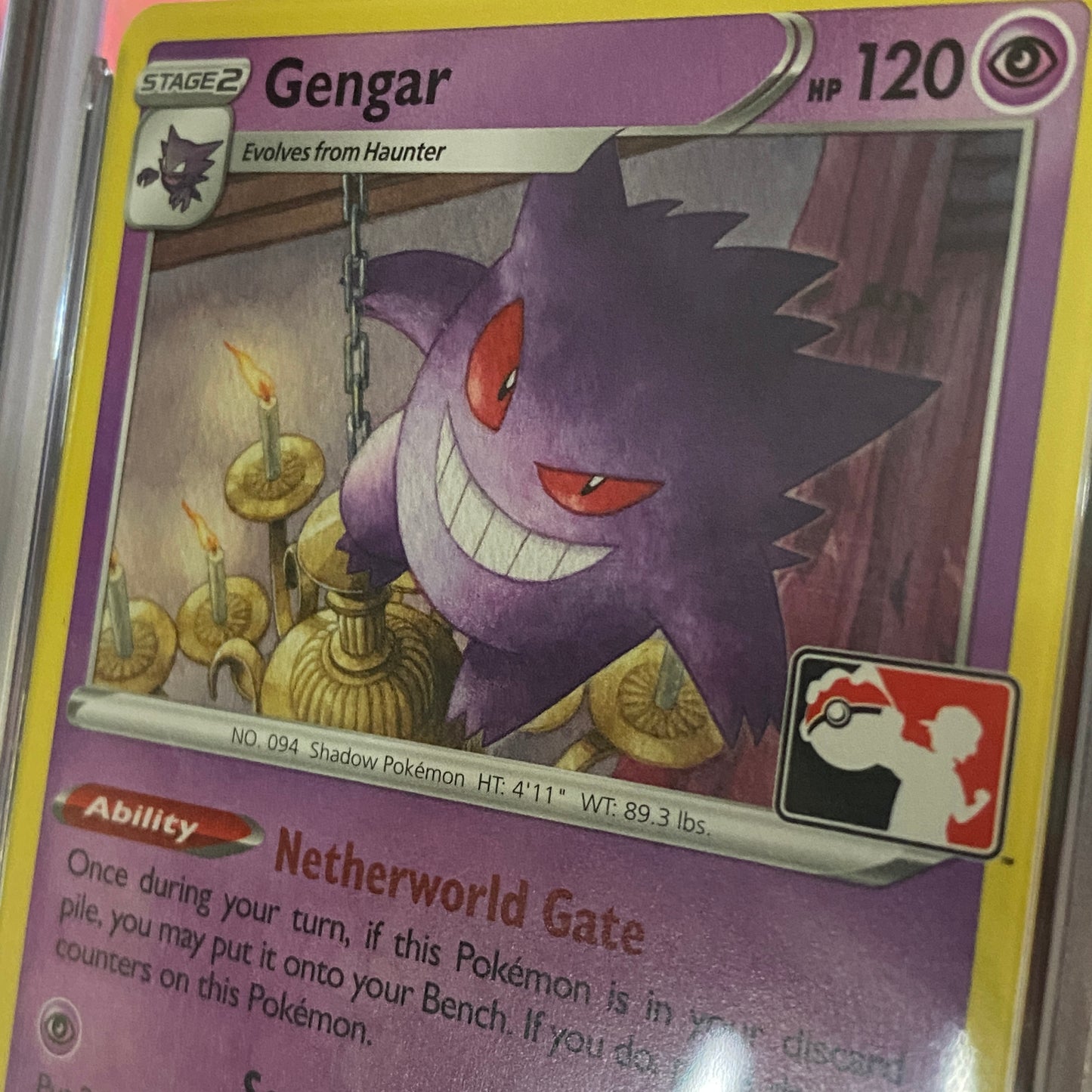 PSA 9 MUY ESCASA! Gengar Prize Pack Series