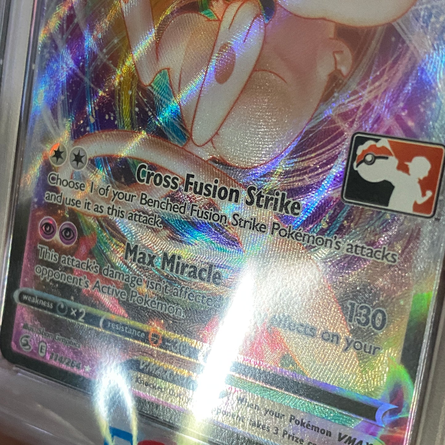 PSA 9 Mew VMAX Prize Pack Series