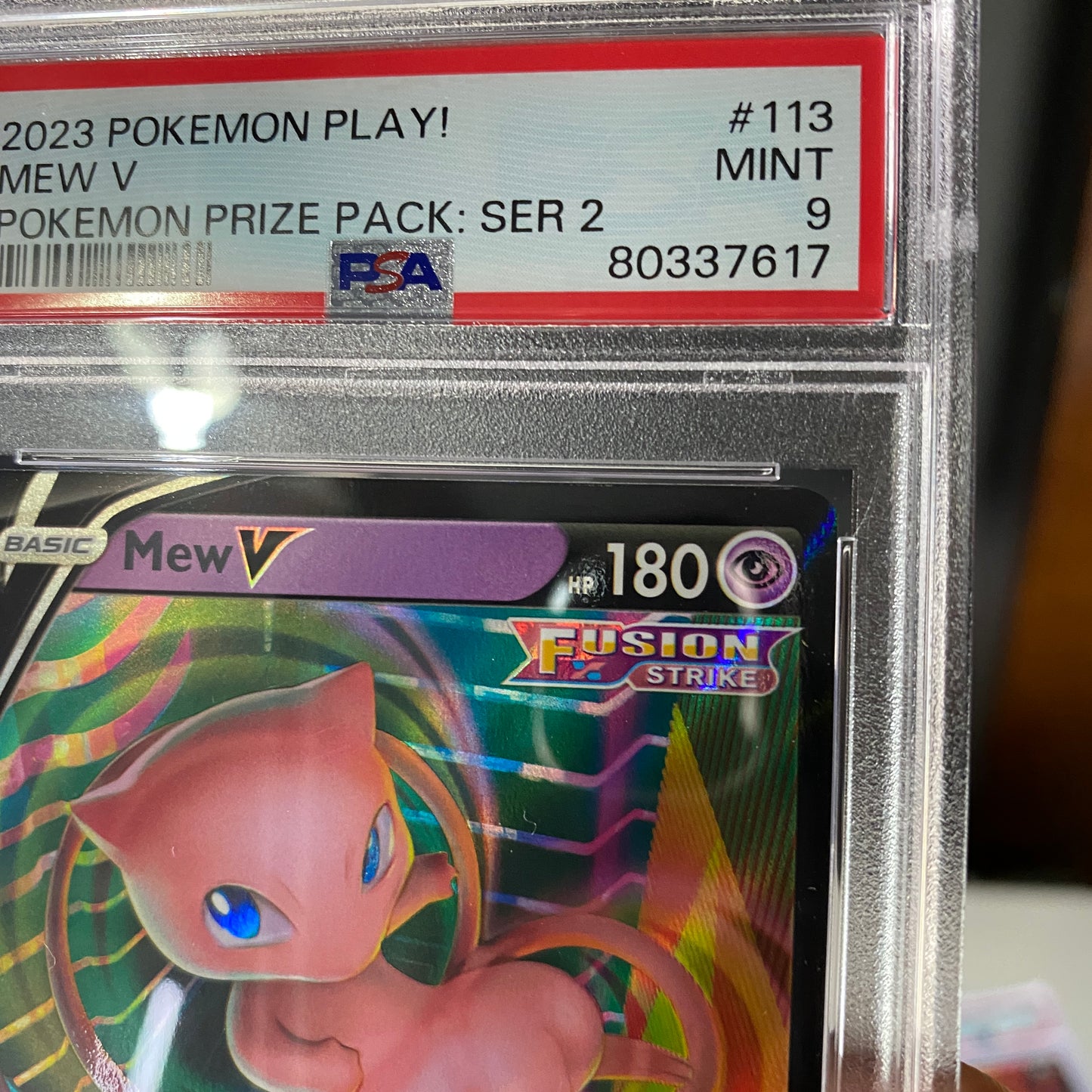 PSA 9 Mew V Prize Pack Series 2