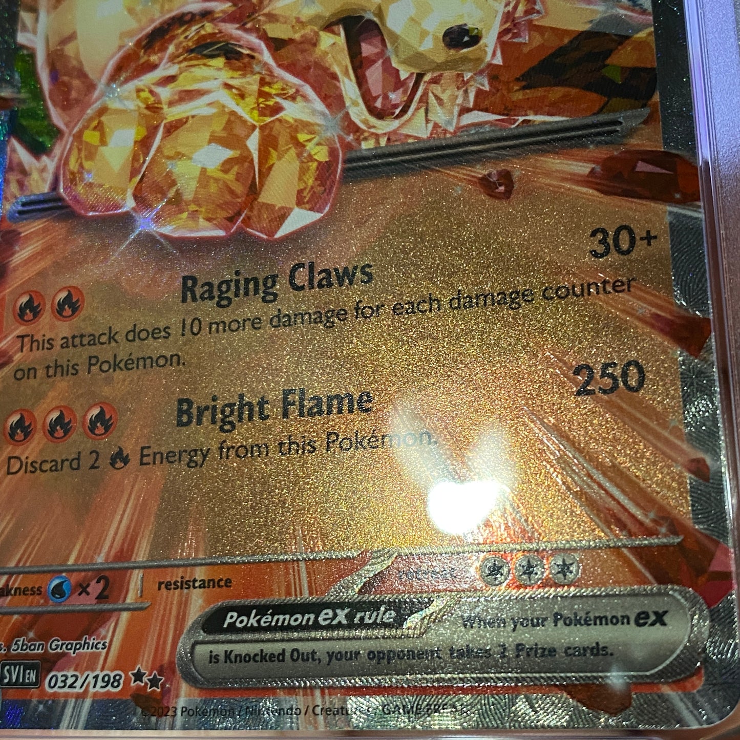 PSA 10 Arcanine EX Scarlet and Violet