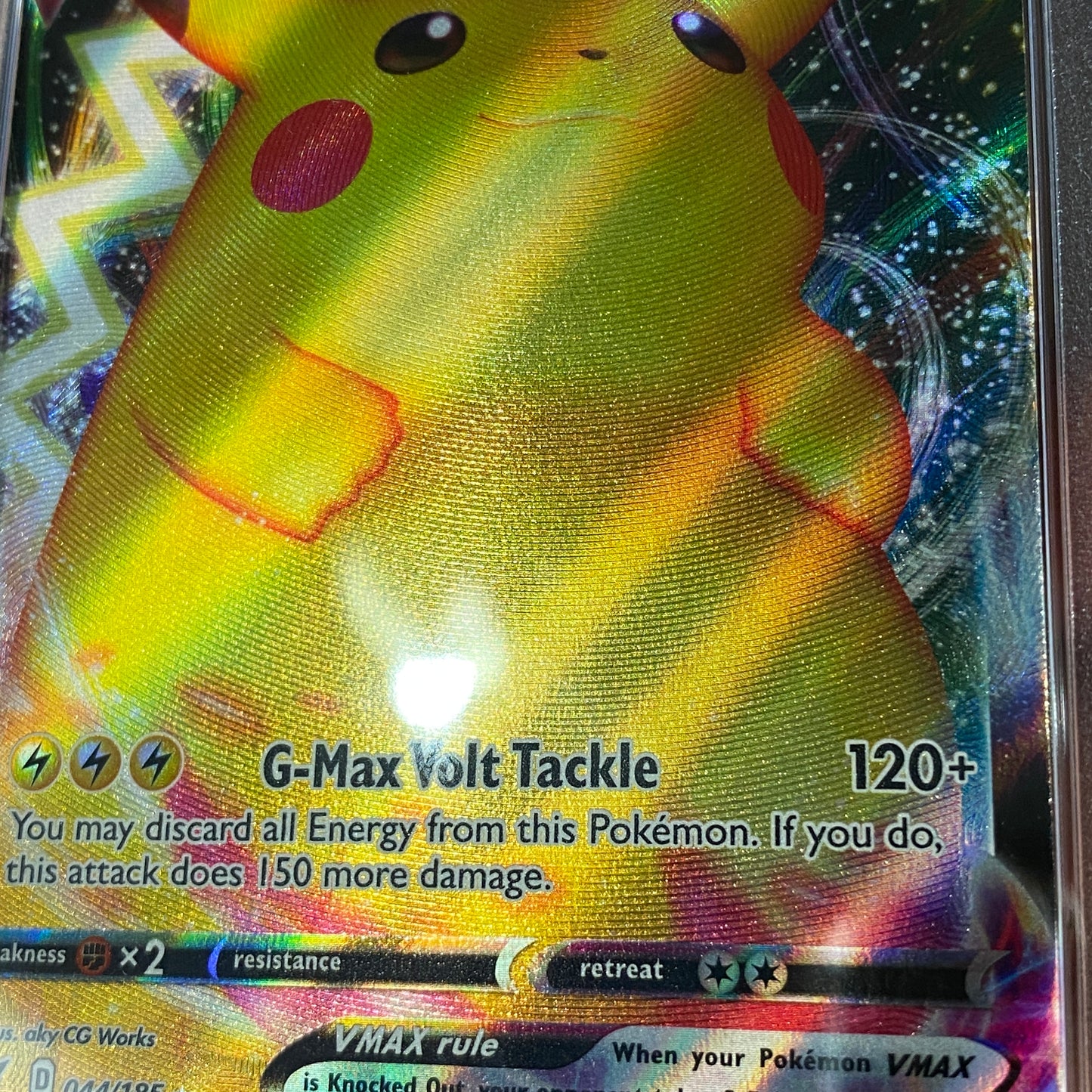 PSA 9 Pikachu VMAX Vivid Voltage