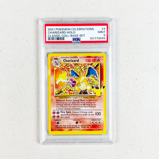 PSA 9 Charizard Holo Celebrations